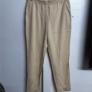 Theory Peach Trousers
